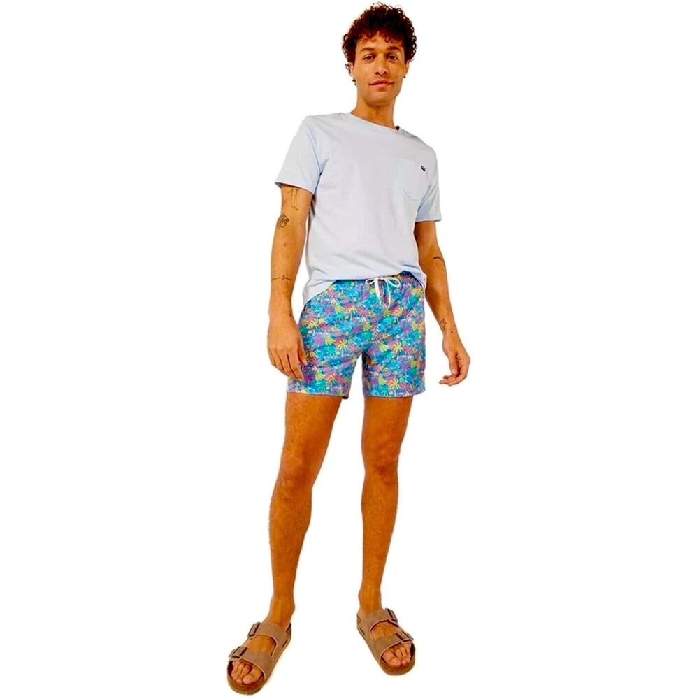 NWOT Chubbies Men's Classic Swim Trunks 5.5"
Tropical Bunches Boardshorts Size L - Picture 7 of 13